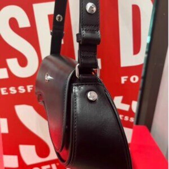 Diesel Women's Play-Crossbody Bag In Glossy Pu - Picture 4 of 6